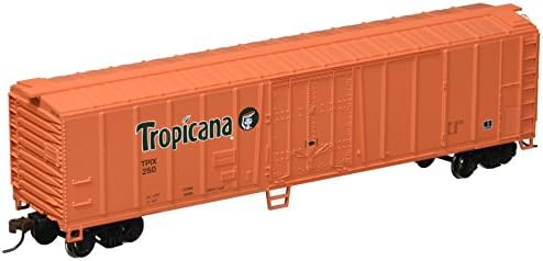 Стоманена рефрижератор Bachmann Industries 50' - Тропикана Orange (HO Scale)