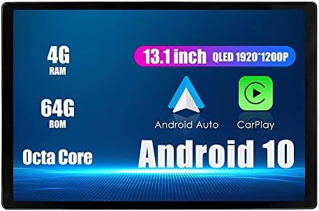 WOSTOKE 13,1 Android Радио CarPlay и Android Авторадио Автомобилната Навигация Стерео мултимедиен плейър GPS Сензорен екран с RDS