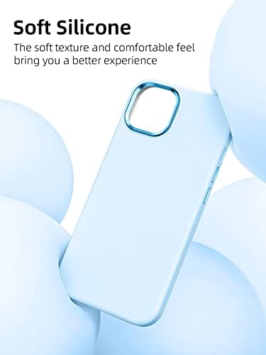 Най-Добрият Съвместим калъф за iPhone 12 и калъф за iPhone 12 Pro 6,1 инча със Силикон Противоударным Защитен Тънък калъф за телефон