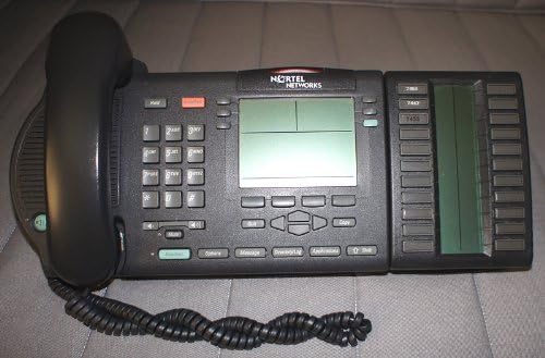 Телефон на Nortel Meridian M3904 Включва Двоен модул разширение на 22 бутони