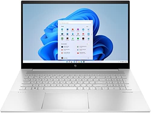 Лаптоп HP Envy 17,3 инча (новост 2023 г.) | 12-ядрен процесор Intel i7-1260P | FHD (1920x1080) Сензорен екран | Бутон с осветление