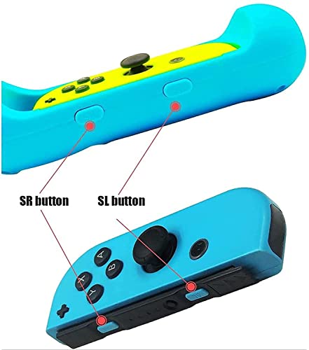 ENFILY Аксесоари за игрови мечове с led подсветка, съвместими с Nintendo Switch /OLED-ключа, дръжка, контролер Switch Sword Games