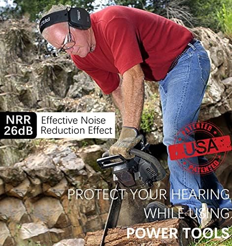 Защитни Слушалки PROHEAR 016 за защита на ушите при стрелба от 2 двойки, намаляване на шума NRR 28 db, Тънък Пасивен Слухов апарат