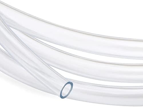 Dracaena 2 pack мека тръба с дължина 1 м / 39,3 инча от PVC, ID 3/8 и OD 5/8 - мека тръба от PVC за системи за водно охлаждане на
