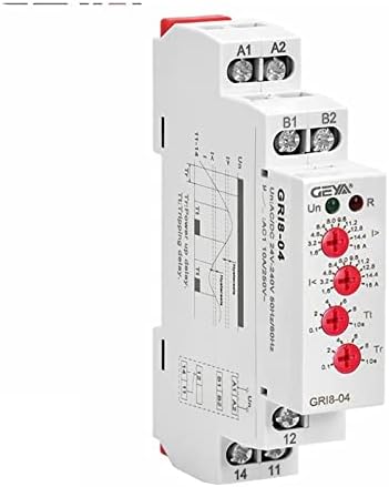 EWNICE GRI8-04 Монитор претоварване работен ток 0,05 A 1A 2A 5A 8A 16A Реле контрол ток (Размер: 0,2-2A)