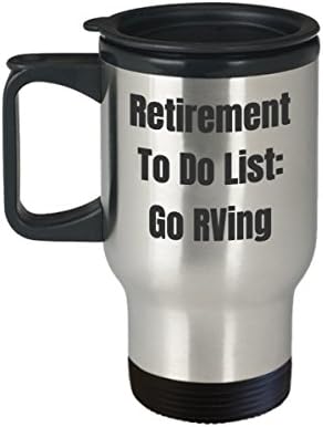 Пенсиониране, Чаша за пътуване, Списък със задачи, Кафе, Забавен списък, Идея за подарък За колега, Шефа, Служителите, Офис работа,