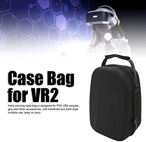 Калъф за PS5 VR2, Пылезащитная чанта за съхранение на ЕВА, която е Съвместима с Аксесоари PS5 VR2, гейминг слушалки VR2, контролери