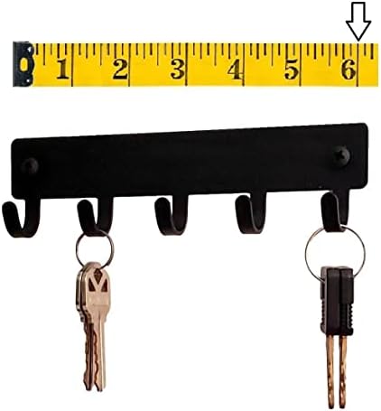 Метална закачалка за ключове Peddler Elk Bull - Малка ширина 6 см - Произведено в САЩ; Монтиране на стена в битов стил на интериора