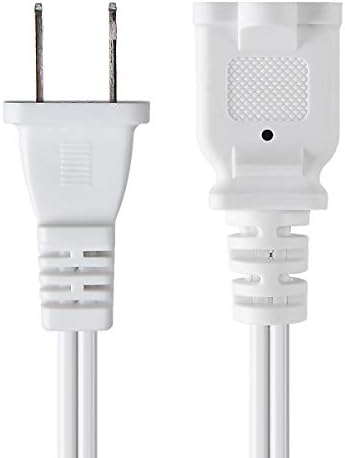 Удължител VSEER с 2 шипа, захранващ кабел ac САЩ с 2 клипса за мъже и жени SPT2 16AWG 13A/125 В, удължителен кабел за захранване за контакти САЩ, кабел за NEMA 5-15 P до NEMA 5-15 R 1FT