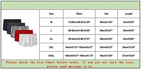 Bmisegm Мъжки къси Панталони-Боксерки, Бельо, Мъжки Боксерки с Талия, Удобни Ленти, Голяма Гума Размер, Мъжко бельо, Мъжки Стомана
