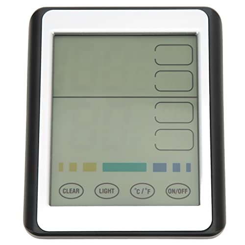 Термометър‑Влагомер CH-914, Измерване на температура и влажност на въздуха, Цифрова led Термометър за стая, Термометър със Сензорен