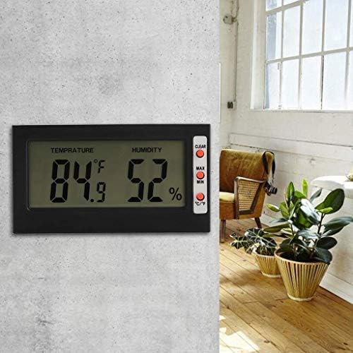 WDBBY Стаен Термометър Термометър за стая, Дигитален Влагомер, Термометър За стая, Сензор за Влажност на въздуха, Монтируемый на