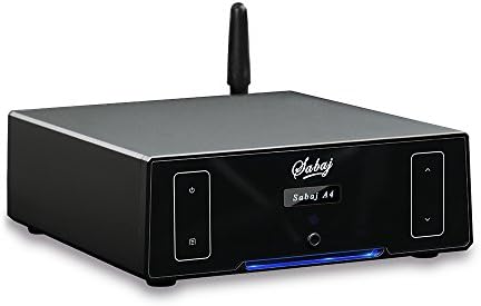 Sabaj A4 Hi-Fi Аудио Стерео Bluetooth Цифров усилвател 80Wx2 БТ 4.2 клас D Поддържа Apt-X Bluetooth, USB, коаксиален, аналогов и
