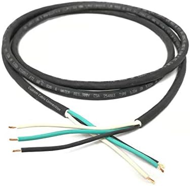 Индивидуално свързване на кабела 250 Фута - SJOOW 16 AWG 3-Проводный Преносим захранващ кабел 300 - 250-подножието на макарата