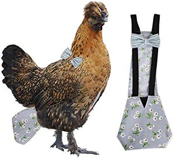 Пелена Grandiy Chicken, Памперси За Многократна Употреба Bowknot Duck, Дишащи Сладки Памперси За Домашни Птици
