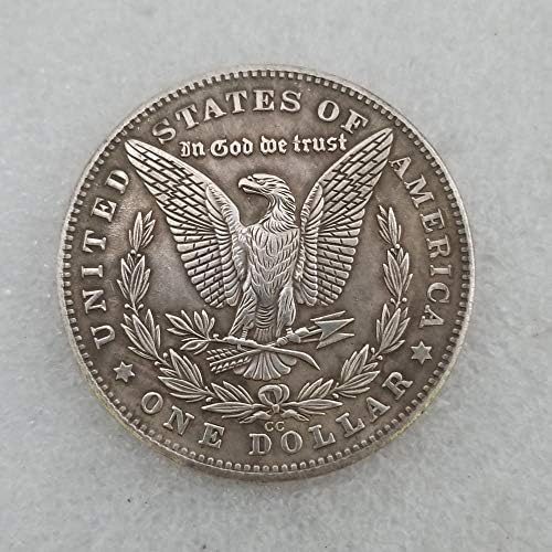Блуждающая Монета Американски Върколак Морган Рядко Тура Монета сребърно покритие Монета за Приятелите и Семейството Колекционери