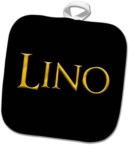 3дРоуз Лино най-Популярното име за момче в Америка. Жълто към черно на премията или. - Кухненски ръкавици (phl-376098-1)