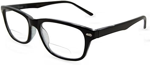 Стилни очила за четене Seymore Retro с бифокальными очила за четене - Класическа овална ацетатная дограма в пълна рамка - Непрогрессивные