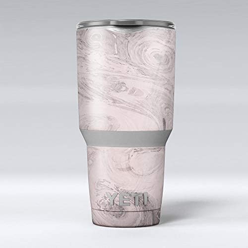 Дизайн Skinz Slate Мраморна повърхност V19 - Набор от винил оберток със стикер на кожата, Съвместим с бокалами Yeti Rambler Cooler