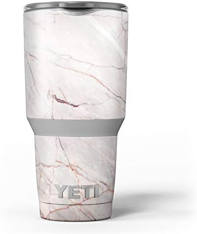 Дизайн Skinz Slate Мраморна повърхност V11 - Набор от винил оберток със стикер на кожата, Съвместим с бокалами Yeti Rambler Cooler
