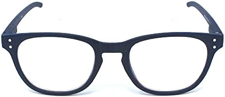 Очила за четене Visual Plus, блокиране на Синята светлина, за мъже и жени | За защита от пренапрежение на очите, Очила за компютър,
