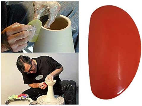 Комплект от три елемента MEETOOT Clay Rubber с Меки Глиняными инструменти Rib за Керамика и Глинени художници, Отливающих Глина