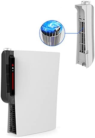 NATEFEMIN 3 Платна на Вентилатора за Охлаждане на Хост Аксесоари за Външен Охладител за видео Игра конзола PS5 резервни Части за