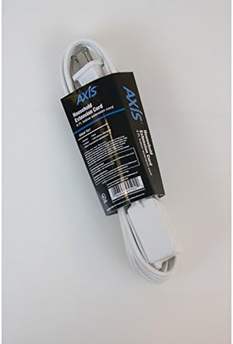 Кабел захранващия кабел Ос (45502), бял, 6 фута