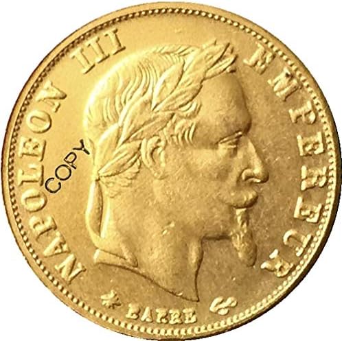 Монета на Повикване САЩ Morgan1884-CC Монети С Покритие-Сребърен Копие Монети за Домашен интериор на Офис Събиране на Монети