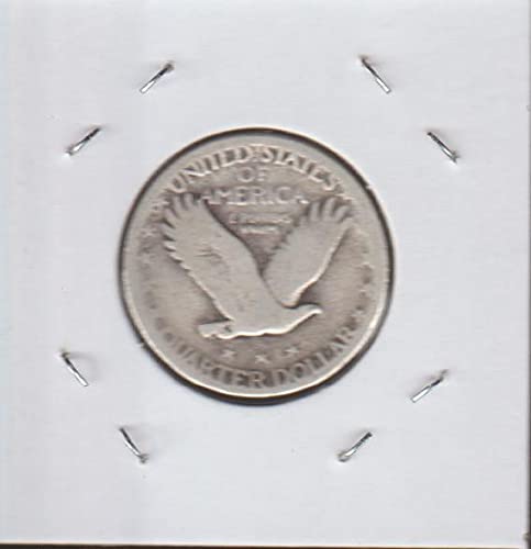 1927 Постоянна Свобода (1916-1930) (90% сребро, От добро