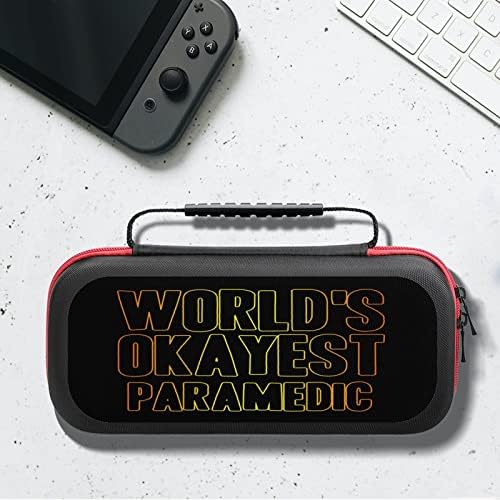 Най-сигурният в света калъф за носене на ключа Парамедика, Защитен Калъф, Твърд Калъф, чанта, Съвместима с Nintendo Switch