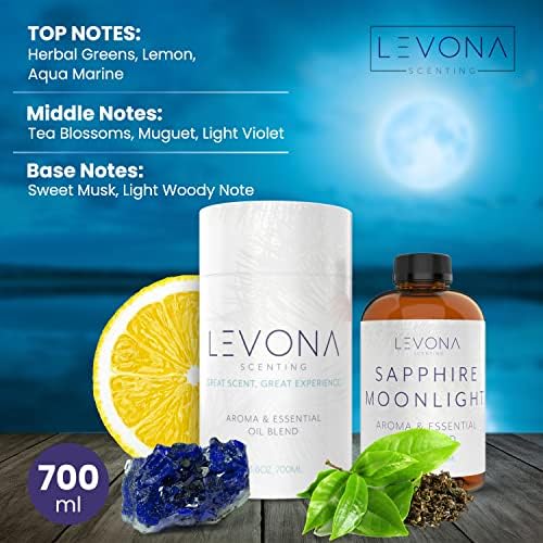 Етерични масла Levona Scent Pure за обектите за дома, хотела и офиса - Етерично масло Sapphire Moonlight - Масла за ароматерапия