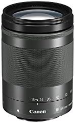 Фотоапарат Canon US EF-M 18-150IS STM Обектив 18-150 мм f / 3.5-6.3 II с фиксирано увеличение, черен