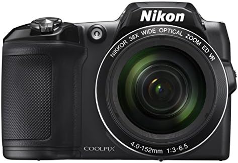 Цифров фотоапарат Nikon COOLPIX L840 с 38-кратно оптично увеличение и вграден Wi-Fi (черен)