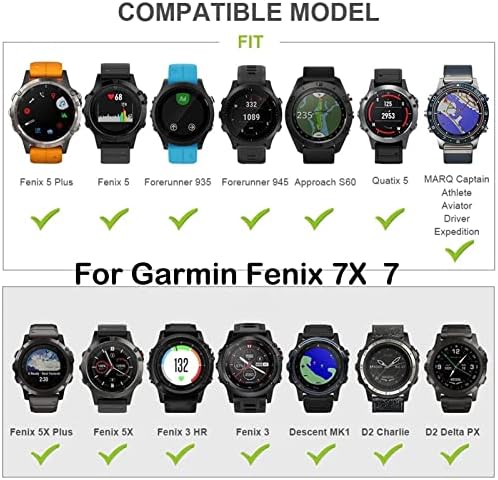 Силиконов Ремък EIDKGD За смарт часовници на Garmin Fenix 7, Быстроразъемный Гривна за Garmin Fenix 6 5 Plus, каишка 935 945 S60