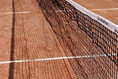 Тенис мрежа Expert 3,5 mm - двойна мрежа - Специална мрежа за глинени корта с не загрязняющейся горната лента!