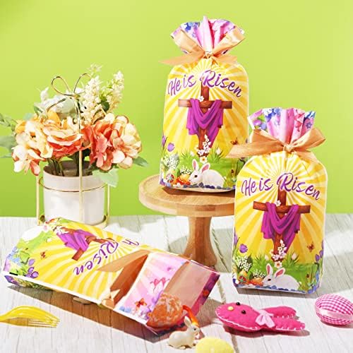 50 Бр. Великденски Подарък пакети на съвсем малък, Найлонови Торбички, за да великденски Предложения, Опаковъчен пакет за Великден,