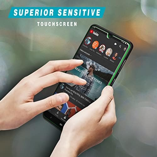 HPTech (2 опаковки) е Предназначен за Samsung Galaxy A73 5G Защитен слой от закалено стъкло, поддържа разблокировку на пръстови