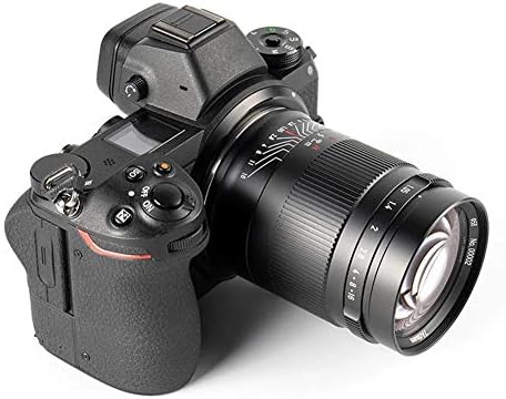 7 Artisans 50 мм F1.05 Полнокадровый Портретен Обектив с Голяма Бленда и Ръчен Фиксиран Фокус за Canon EOS R Mount Camera Черен