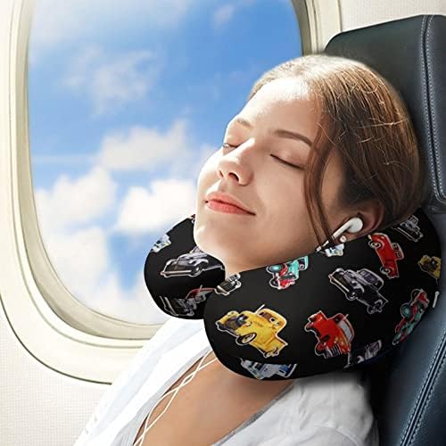 Реколта Пикапи Пътуват По Възглавница За Шията Memory Foam U-Образна Възглавница за Самолет за Поддръжка на Главата
