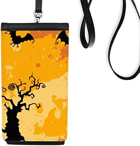 Дърво Призрак Страх От Хелоуин Труп Телефон В Чантата Си Чантата Виси Мобилен Калъф Черен Джоба