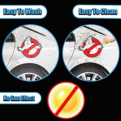 SmartDistributors Smart-Ловци на духове Ghost Busters Vinyl Стикер за Автомобил | 4 инча | SD-785 | 2 опаковки