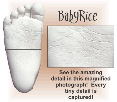 Нов Комплект за Леене на ръцете и краката на Бебето /Близнаци с Купа Рамка от BabyRice