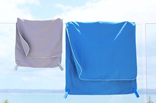 Супер кърпа за спорт, плаж и пътешествия — Леко, компактно, впитывающее влагата, быстросохнущее, от мек велур от микрофибър — чудесно