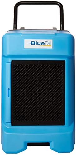Индустриална и Търговска изсушаване на въздуха BlueDri BD BD-130-BL с Маркуч за мазета къщи и работни места, Синьо