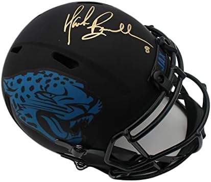 Марк Brunell Подписа Голям шлем NFL Eclipse от Джаксънвил Jaguars Speed - Каски NFL с автограф