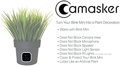 Camasker за Blink Mini - Калъф, Прикриване и Маскировка за наблюдение камера Blink Mini - Корпус от култивирани растения за Blink