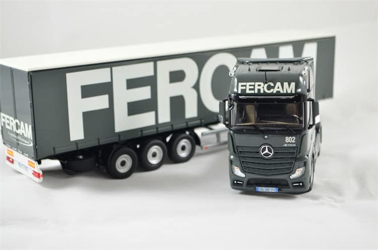 Камера NZG Fercam за за Mercedes Benz ActROS GigaSpace 1/50, ФОРМОВАНИ ПОД НАЛЯГАНЕ, Готов модел камион