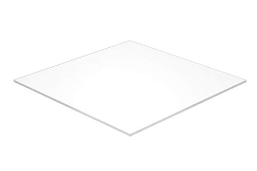 Акрилен лист от плексиглас Falken Design, Червен Прозрачен (2423), 18 x 28 x 1/8