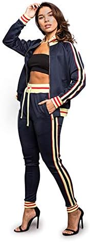 Женски спортен костюм Victorious от 2 теми - Блузи с дълъг ръкав, спортни панталони